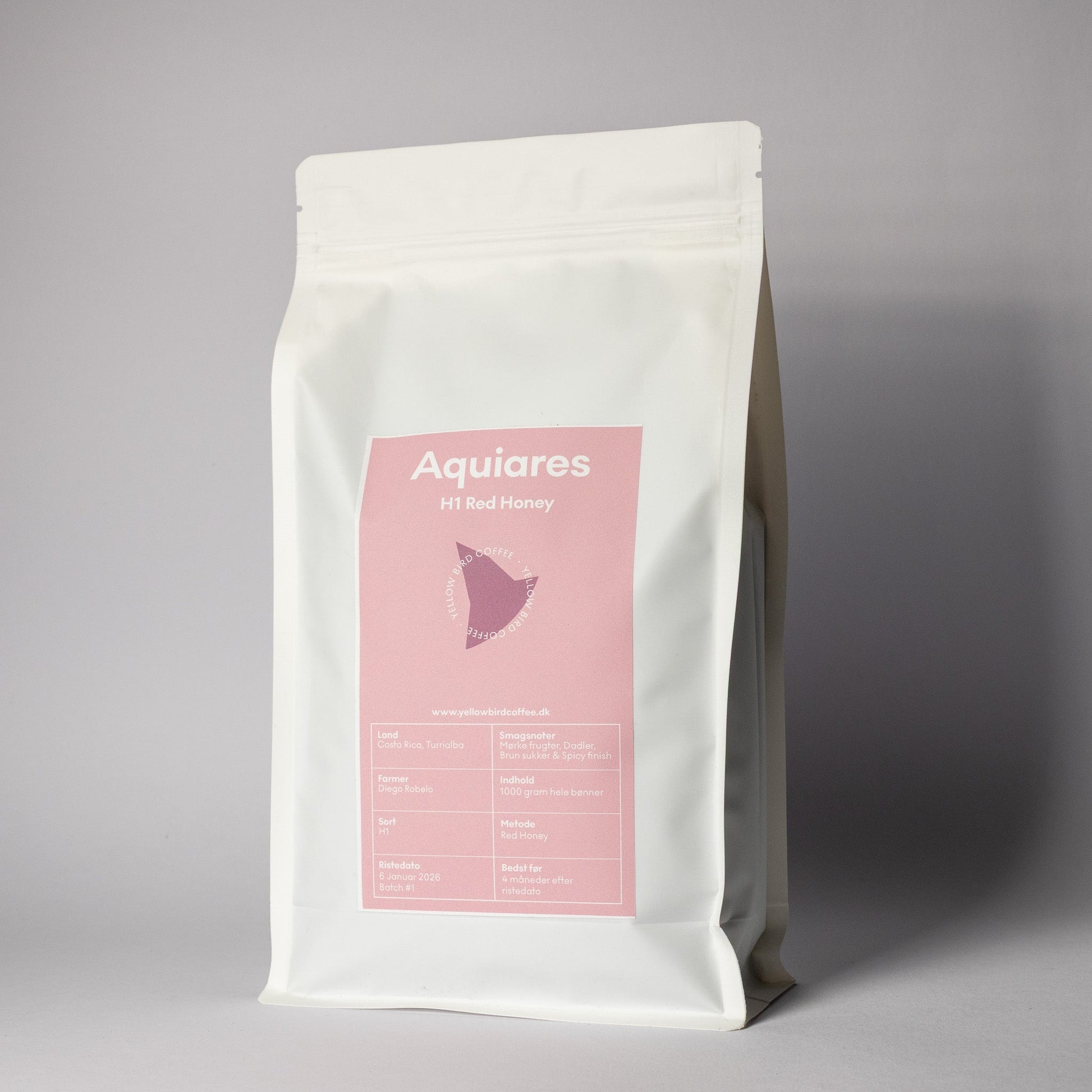 Kaffebønner - Aquiares Red Honey 1000g